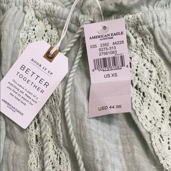 NWT american eagle top and shorts matching set - Picture 5 of 6